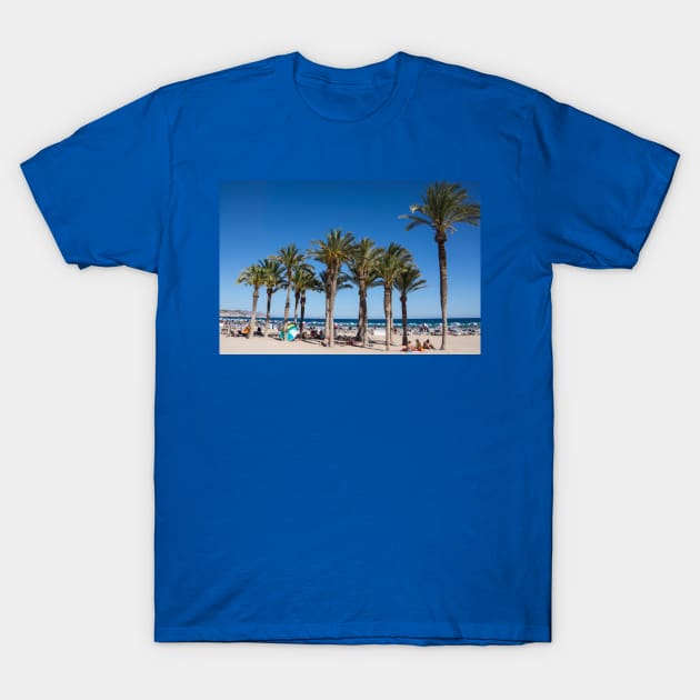 Alicante Beach. T-Shirt by sma1050